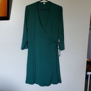 Faux Wrap style dress.